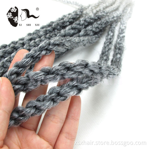 2016 new style 4x Crochet Box Braid Synthetic Senegalese Twist Crochet Box Braids Hair Extensions